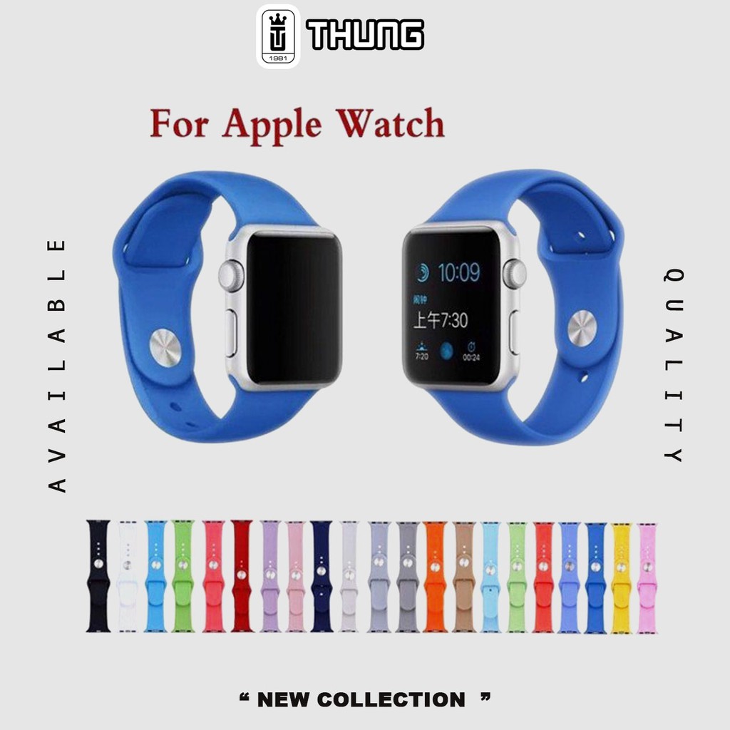 Dây đeo Apple Watch silicon