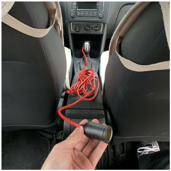 Dây Cáp Nối Dài Tẩu Sạc 3A - 10A Cho Xe Hơi, Ô tô 12V 24V Lõi Đồng Cao Cấp