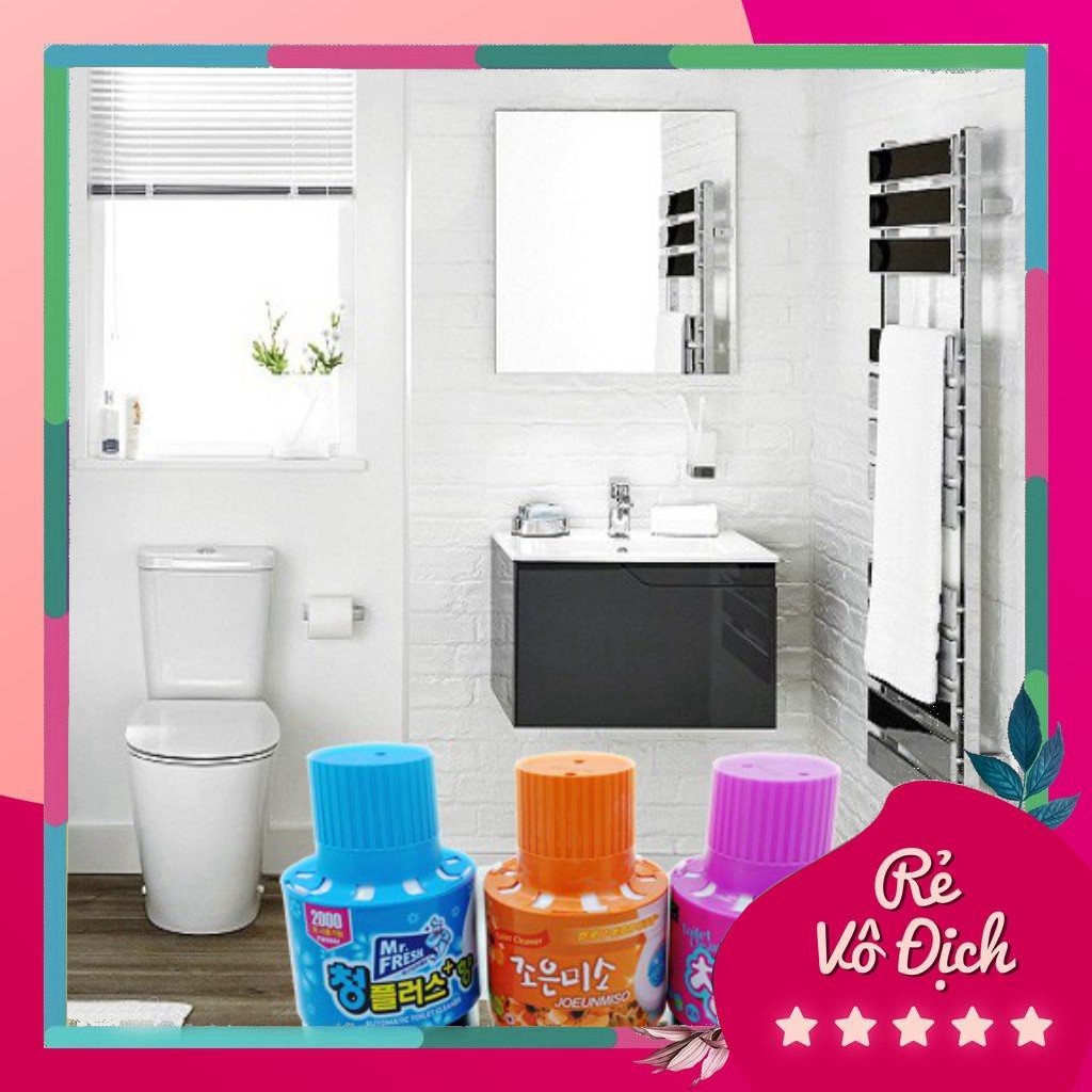 [ TOILET LUÔN SẠCH VÀ THƠM ] Chai Thả Bồn Cầu Khử Mùi Hàn Quốc 180gr, sử dụng được 2500 lần xả.