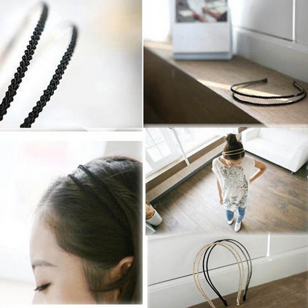 Băng Đô Kim Loại Thời Trang Cho Nữ