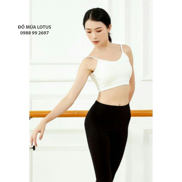 Áo múa hai dây croptop hở lưng   Đồ Múa Lotus
