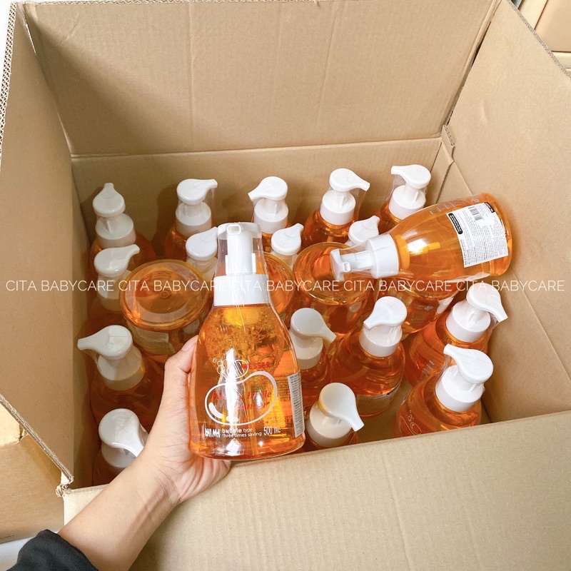 Nước rửa bình sữa Wesser 500ml