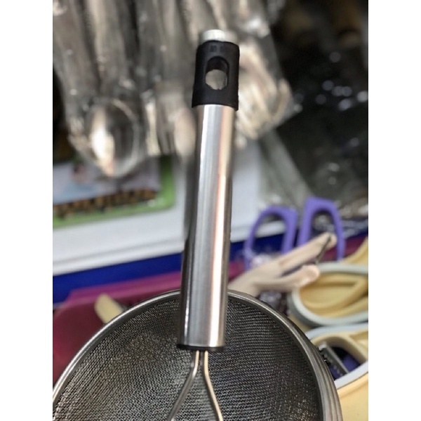 Rây Lọc Thực Phẩm Inox 2 Lớp Cao Cấp.Dày Dặn.Cứng Cáp.