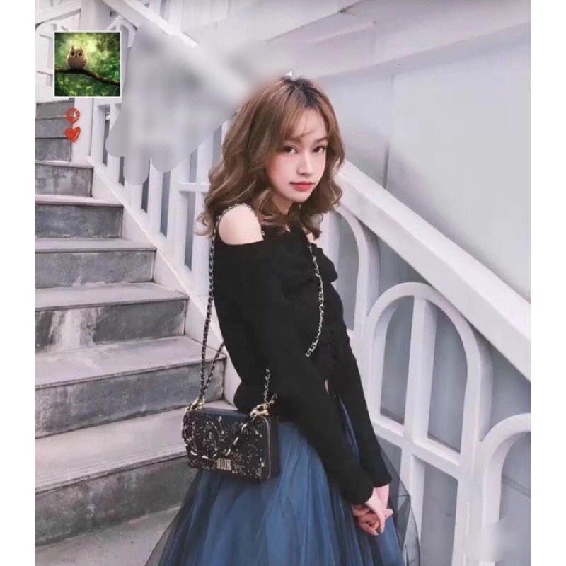 Túi gift DI.Or túi mỹ phẩm đi ò.