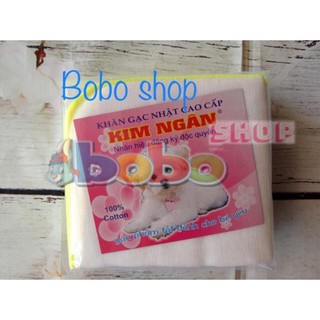 Gói Khăn Sữa Nhật 5 Lớp Siêu Thấm Hút Con Chó Trắng Cuốn Biên 30x30cm (10 Cái/Gói)