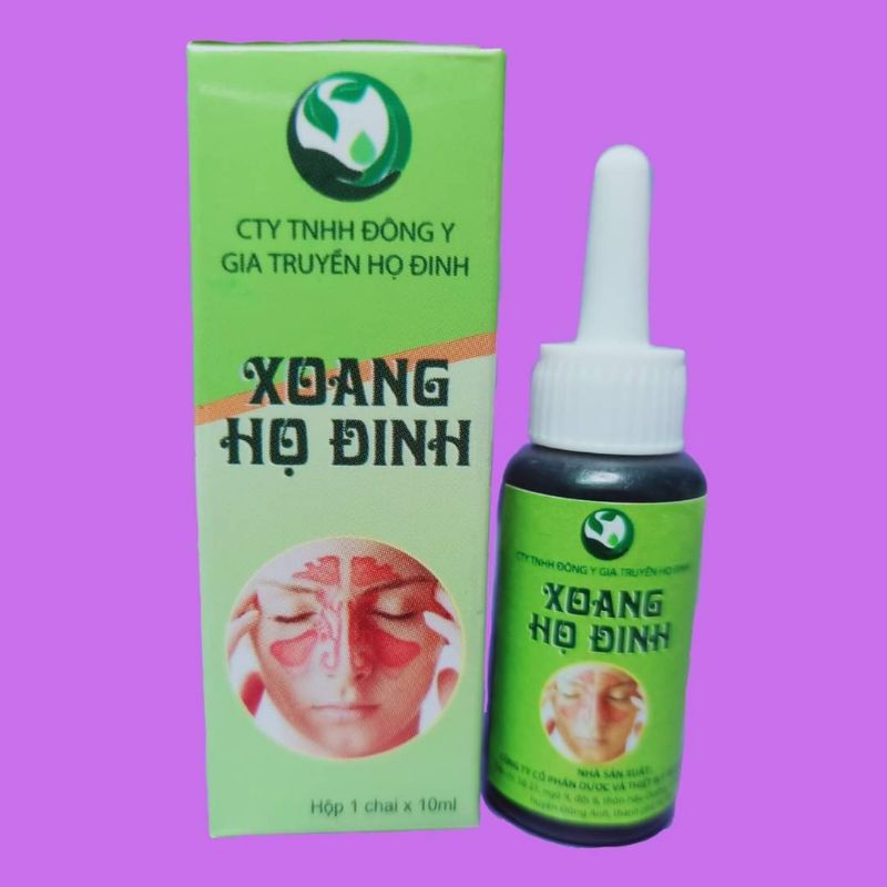 XOANG HỌ ĐINH chính hãng - thảo dược an toàn nhỏ mũi trực tiếp cho mọi người