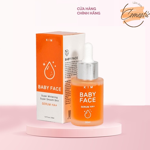 Serum Kim Baby Face HA Tinh chất dưỡng da Kim Baby Face HA+ cao cấp serum Kim Baby Face HA+