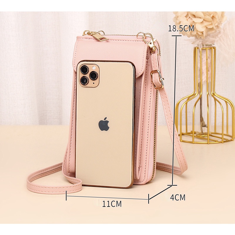 Ví Đựng Điện Thoại Đa Chức Năng Phong Cách Hàn Quốc Dễ Thương