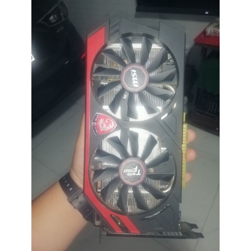 Card màn hình MSI GTX 750ti 2gd5 2fan OC cũ