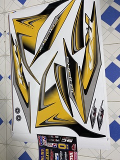 Tem rời exciter 2011 rc vàng đen