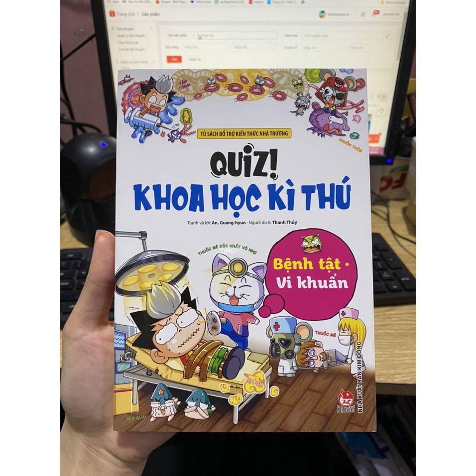 Sách - Quiz ! Khoa học kì thú ( Kim Đồng )