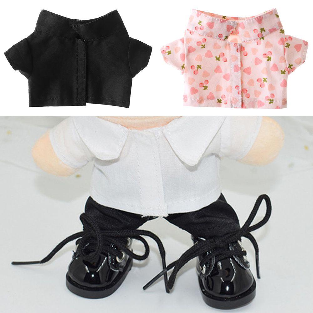 Set 1 Bộ Áo Cổ Búp Bê Phối Quần Dài Vải Cotton Phong Cách Mỹ Xinh Xắn