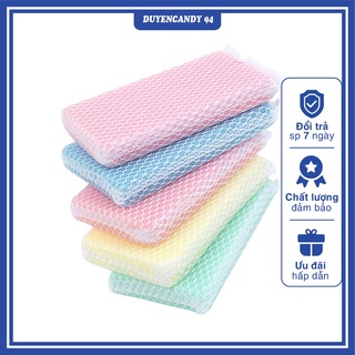 mút rửa bát bọc lưới tạo bọt - miếng mút daiso hàng xuất nhật