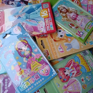 Tập 15 Sticker miếng dán công chúa thay đồ , sticker thay trang phục bán tại shopanamdochoi.com