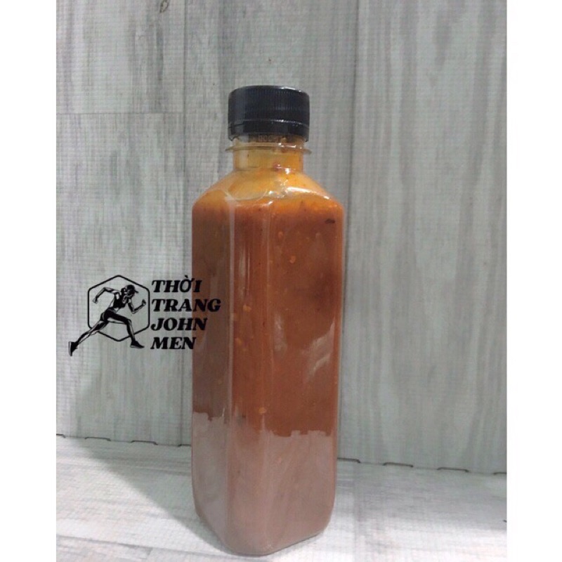 330ML SỐT NHÀ LÀM TRỘN BÁNH TRÁNG SIÊU NGON ( SỐT DẦU ĐIỀU - SỐT BÒ ĐEN - SỐT ỚT CHƯNG DẦU )