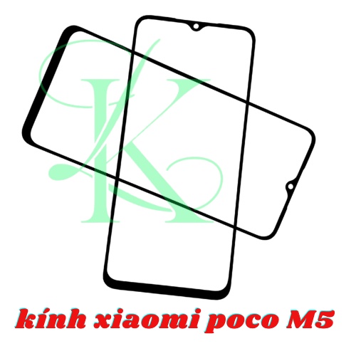 Mặt kính xiaomi poco m5 ( kính ép dành cho xiaomi Poco M5 )