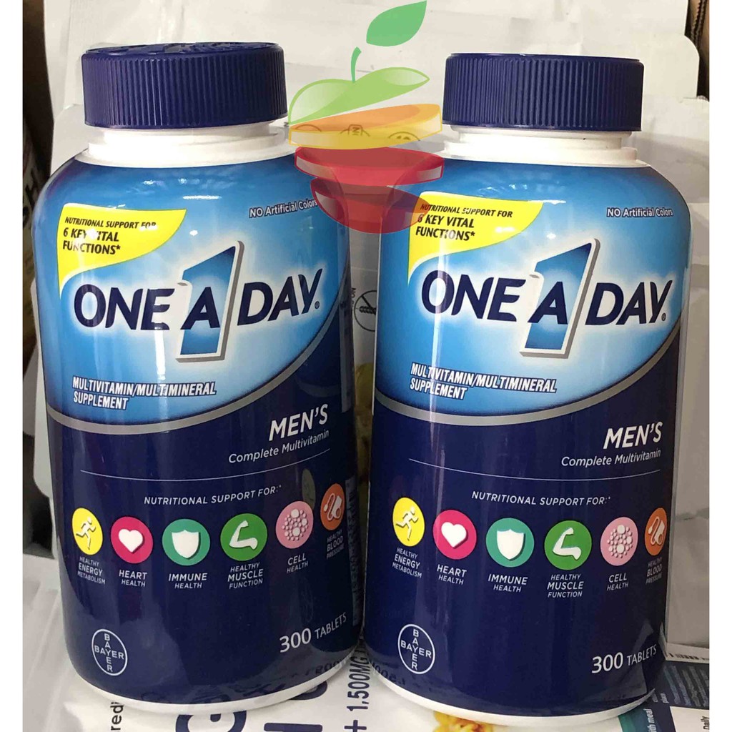 Viên Bổ Sung Vitamin và Khoáng Chất Tổng Hợp ONE A DAY MEN's Multivitamin - 300 Viên | BigBuy360 - bigbuy360.vn