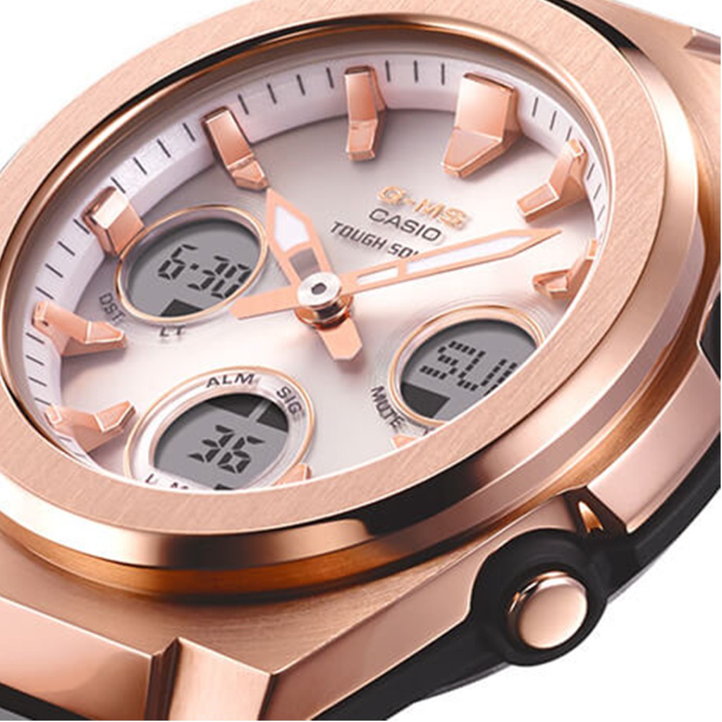 Đồng Hồ Casio Nữ dây nhựa BABYG MSG-S600G-1ADR Chính Hãng