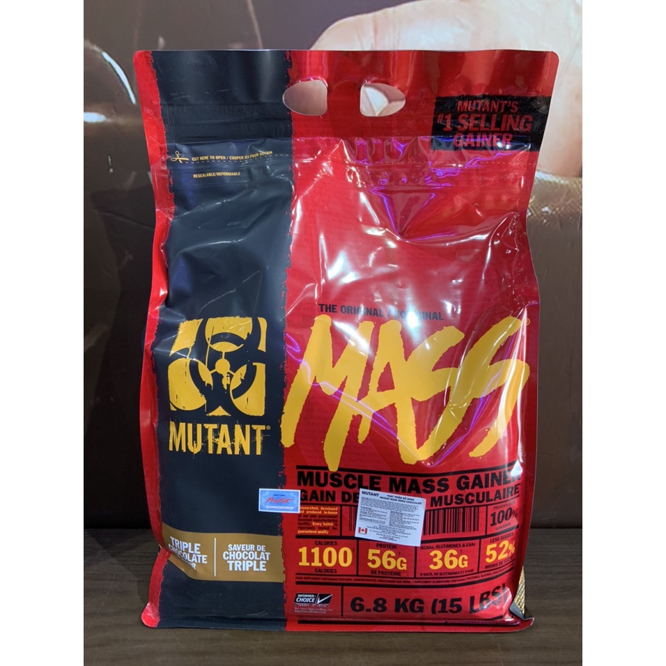 Mass Tăng Cân MUTANT MASS GAINER 15lbs,Hỗ Trợ Tăng Cân,Tăng Cơ Nhanh Chóng,Bổ Sung Dinh Dưỡng Cho Ngừoi Kén Ăn