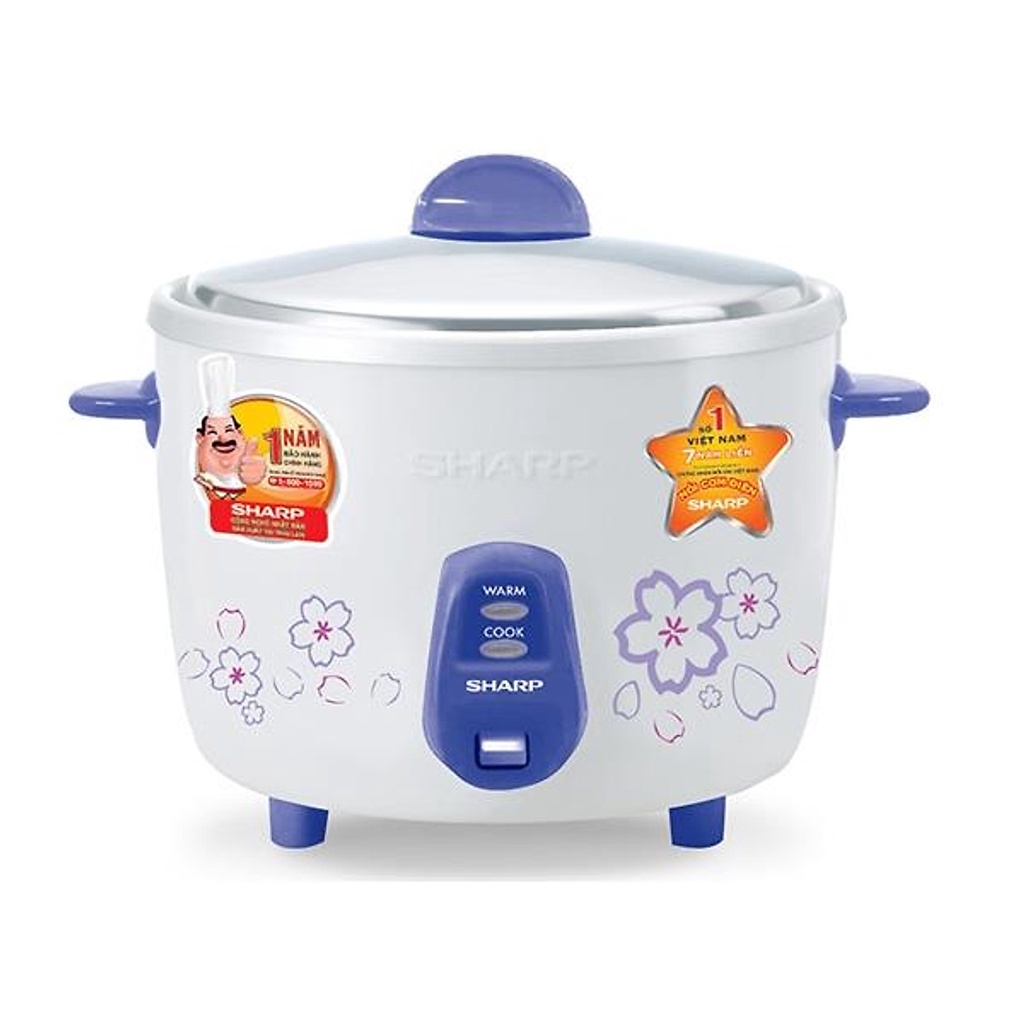 Nồi Cơm Điện Nắp Rời Sharp KSH-D11V (1.1L) - Màu Ngẫu Nhiên
