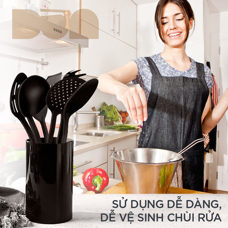 Bộ vá, muỗng, sạn 6 món - Đài Loan - TS3455