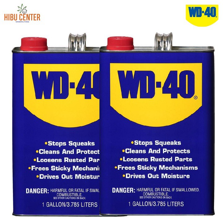 Chất bôi trơn làm sạch thẩm thấu chống ăn mòn WD-40 1 gallon 4 lít