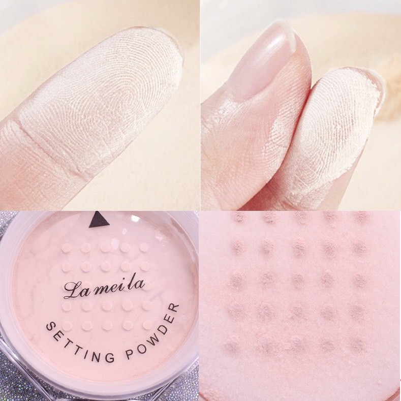 Phấn phủ bột LAMEILA hoa cúc kiềm dầu mịn nhẹ tự nhiên Makeup Powder LAML29 | BigBuy360 - bigbuy360.vn