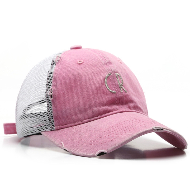 Nón Lưỡi Trai LINJW Phối Lưới Thời Trang 2020 Cho Cả Nam Và Nữ