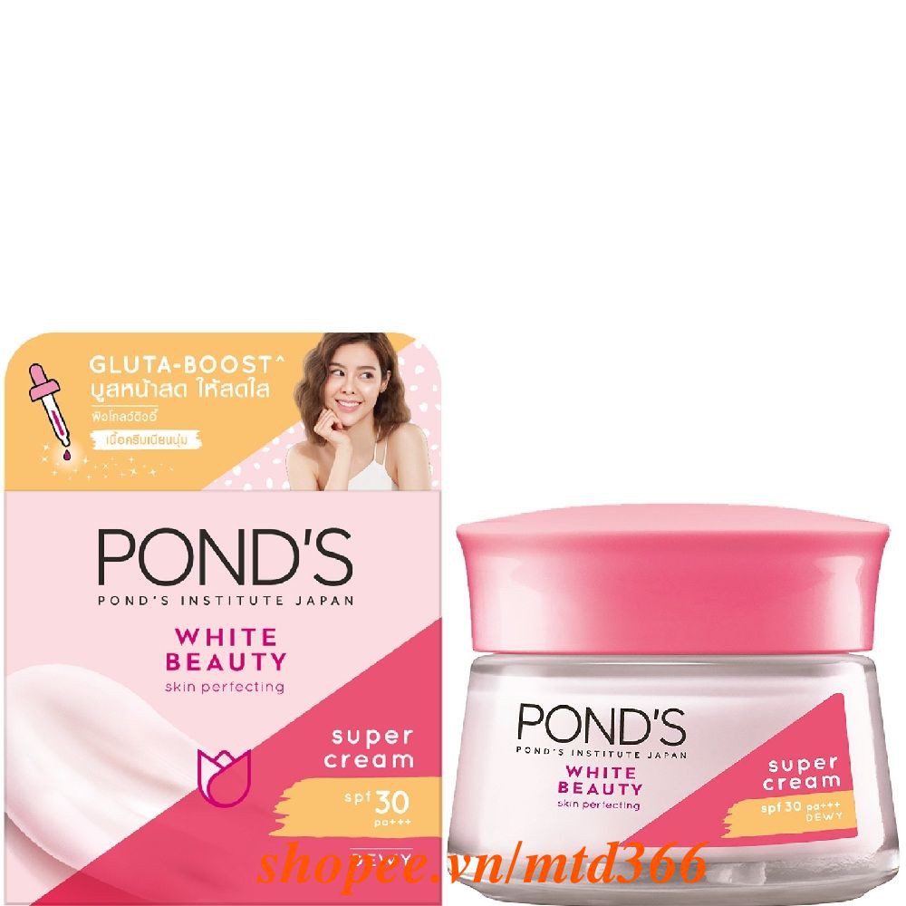 Kem Dưỡng Da 50g Ngày, Đêm Làm Trắng Hồng Rạng Rỡ Ponds W.hite Beauty