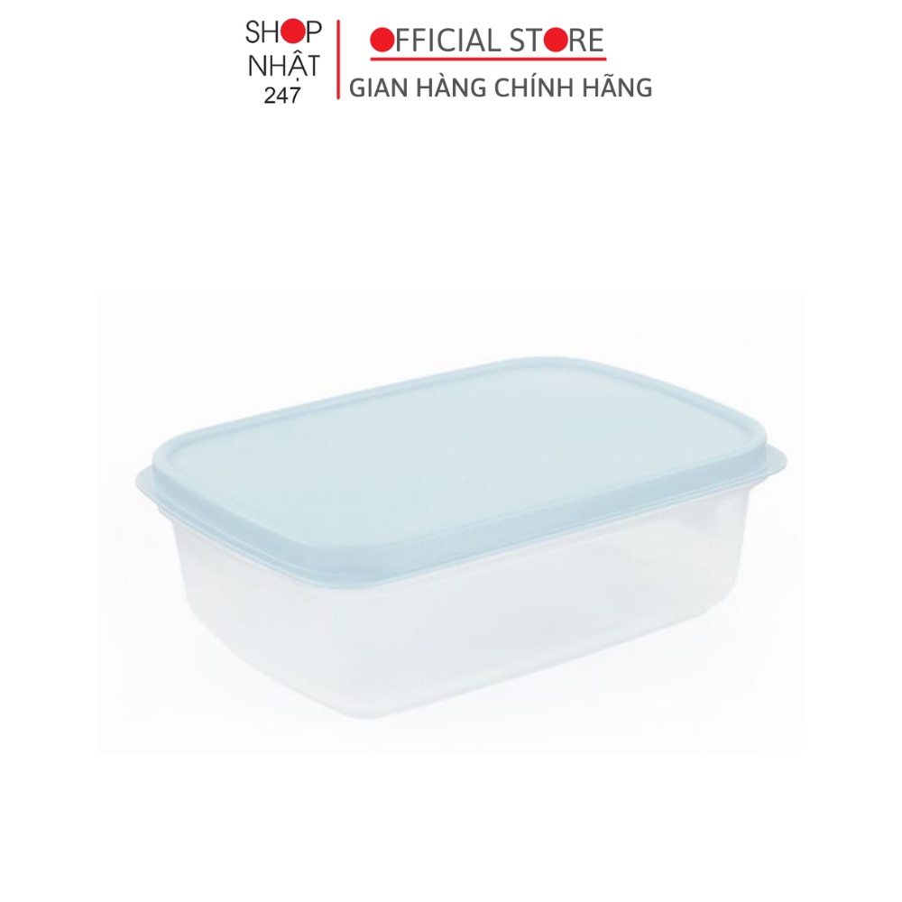 Hộp nhựa đựng thực phẩm Sanada 2200ml nắp dẻo nội địa Nhật Bản
