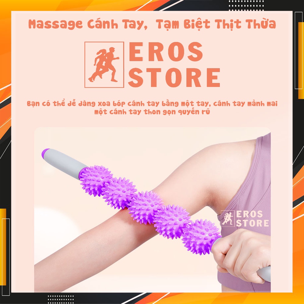 Thanh tay Massage M3, Con lăn massage chất lượng cao, massage cơ thể EROS