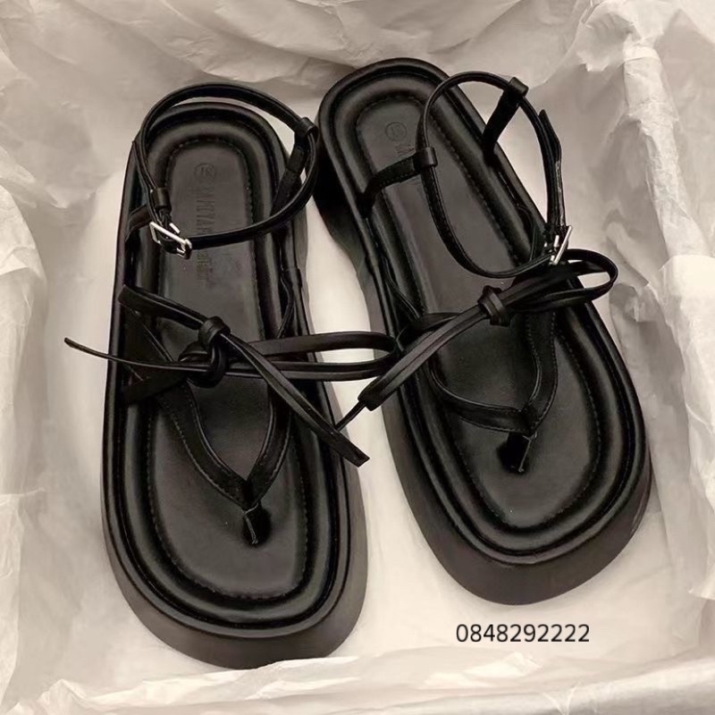 Dép sandal buộc dây / giày đế dày loại đẹp
