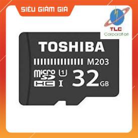 Thẻ nhớ MicroSDHC Toshiba M203 UHS-I U1 32GB 100MB/s (Đen)