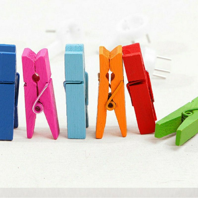 Kẹp gỗ 3,5cm 🌻Kho Sỉ mầm non Như Ý - Đồ Dùng Mầm Non 🌻