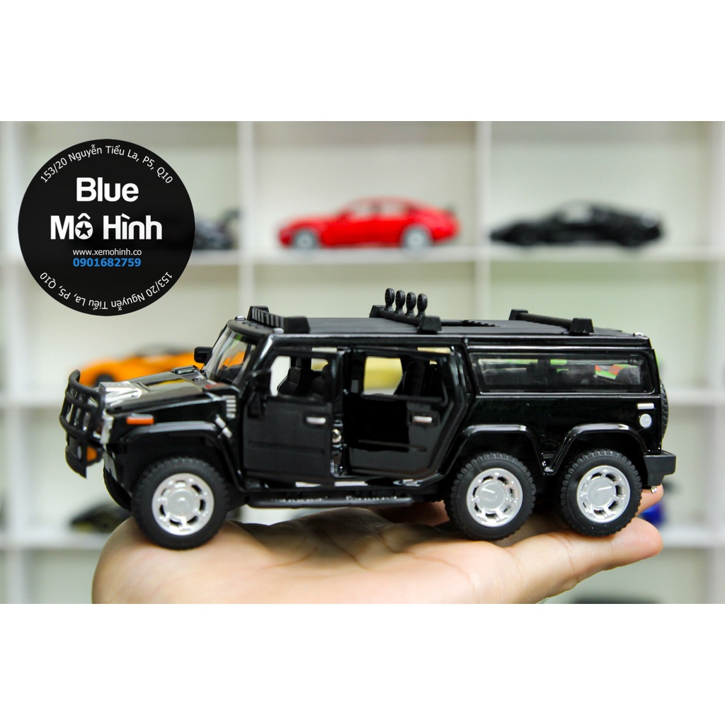 Blue mô hình | Xe mô hình Hummer H2 6×6 New SUV 1:32