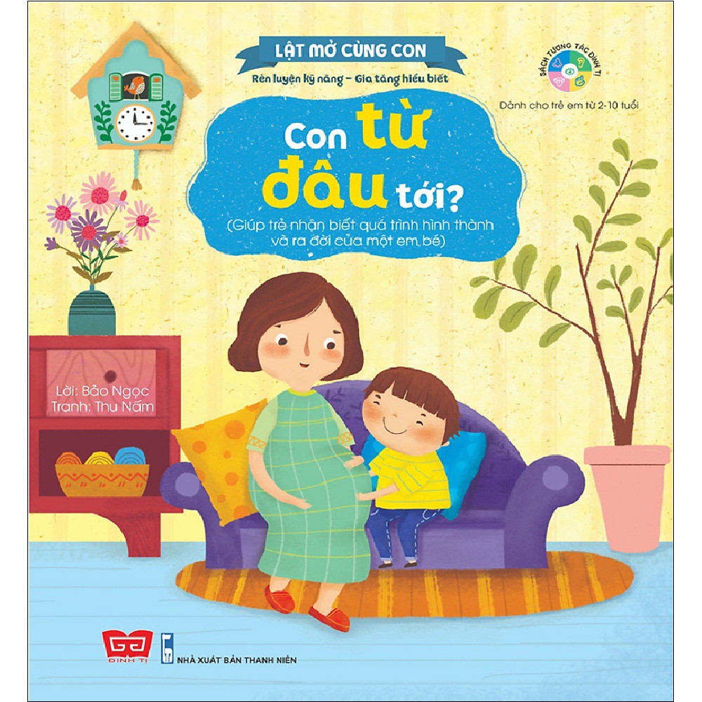 Sách - Combo: Lật Mở Cùng Con:Tự Lập Không Hấp Tấp!+Con Từ Đâu Tới?+Bình Tĩnh Chuyện Giới Tính+Làm việc nhà, dễ thôi mà! | BigBuy360 - bigbuy360.vn