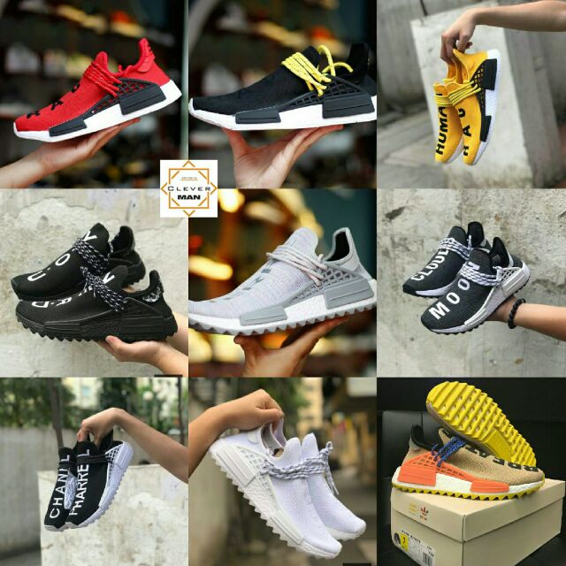 GIẦY đẹp (FULLBOX) Giày thể thao NMD HUMAN RACE YELLOW Vàng giá tốt . . . . hot ³