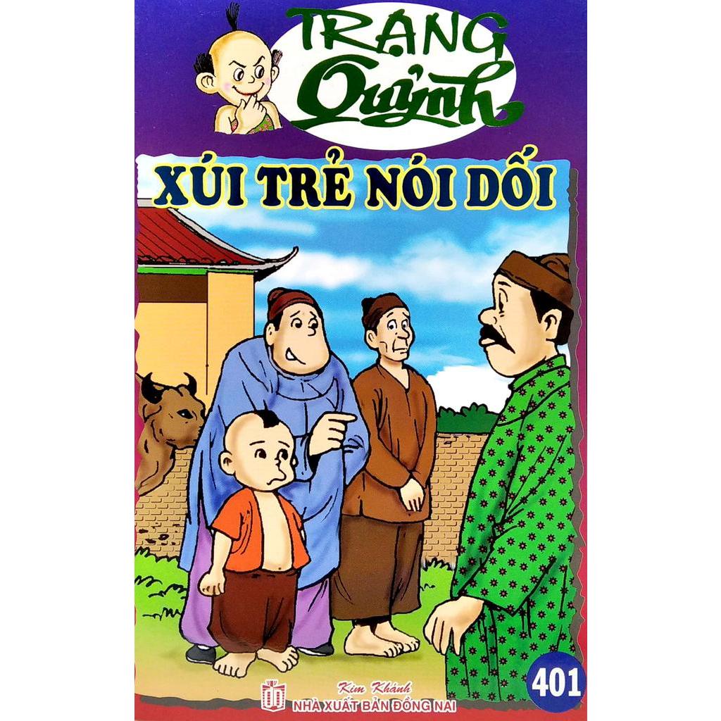 Sách - Truyện Tranh Trạng Quỷnh - Tập 401: Xúi Trẻ Nói Dối