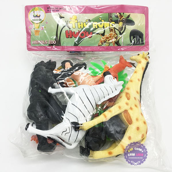 Bộ đồ chơi mô hình thú rừng HƯƠU đại THÀNH LỘC bằng nhựa