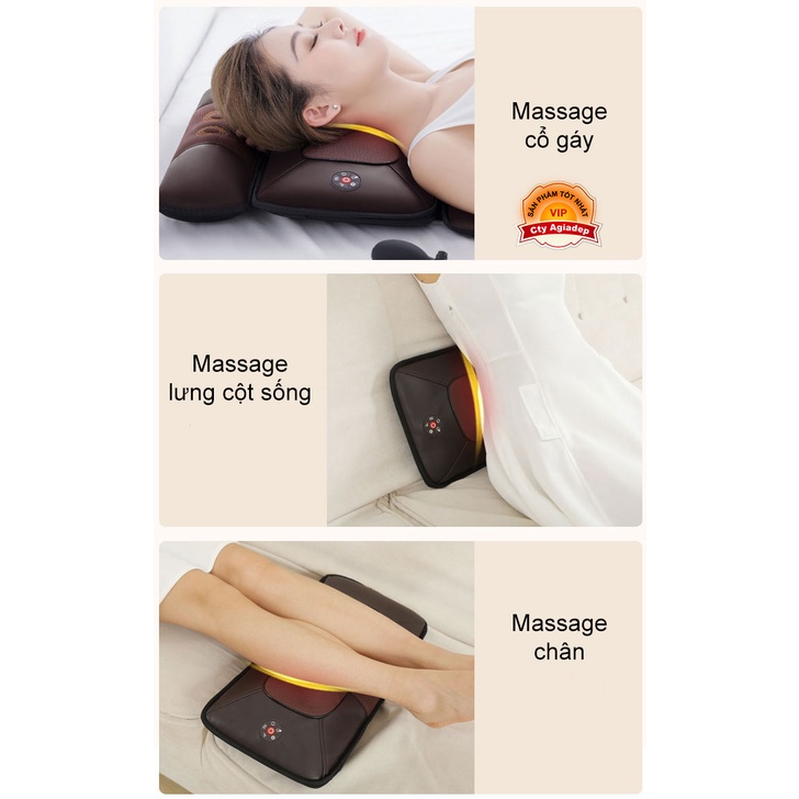 Đệm Massage mát xa Hồng Ngoại YJ306-C002 đa chế độ tốt cho sức khỏe