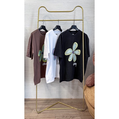Áo thun tay ngắn stussy đầy đủ tem mạc