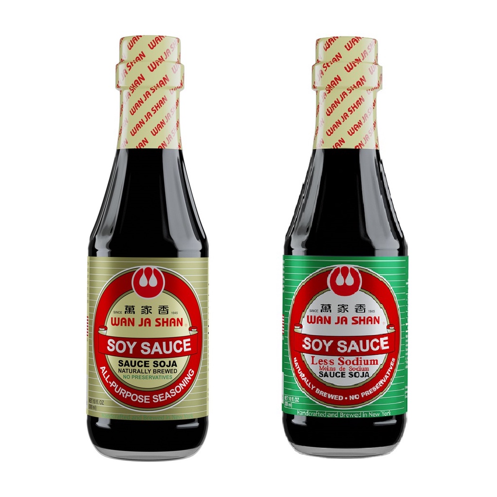 Nước tương (ít muối) Wan Ja Shan Soy Sauce 300ml