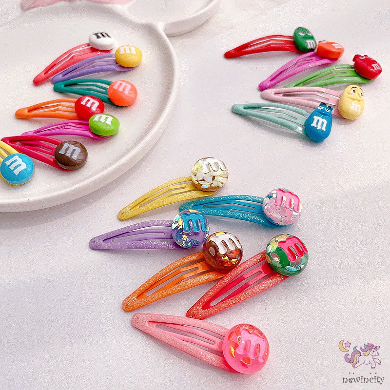 Kẹp Tóc Thiết Kế Hoạt Hình Phong Cách Hàn Quốc Đáng Yêu Dành Cho Bé Gái