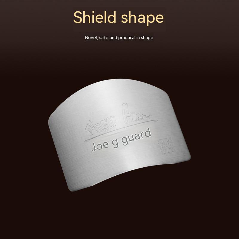 Dụng Cụ Bảo Vệ Ngón Tay Khi Cắt Rau Củ Bằng Thép Không Gỉ 304