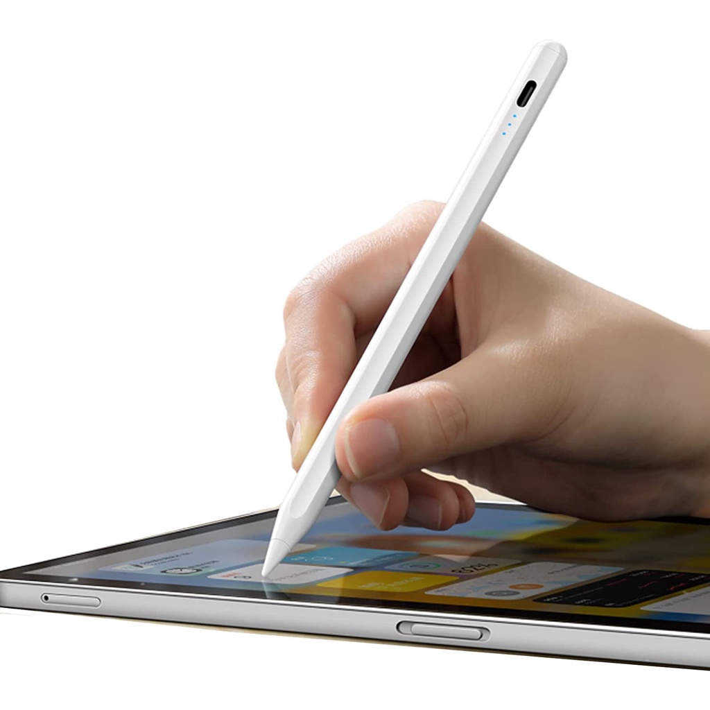 Bút Cảm Ứng Từ Tính Kết Nối Bluetooth Tương Thích Với Pin (2018-2022) iPad Pro (11 / 12.9 inch), Air 3 / 4 / 5, iPad 6 / 7 / 8th / 9th Gen, Mini5 / 6