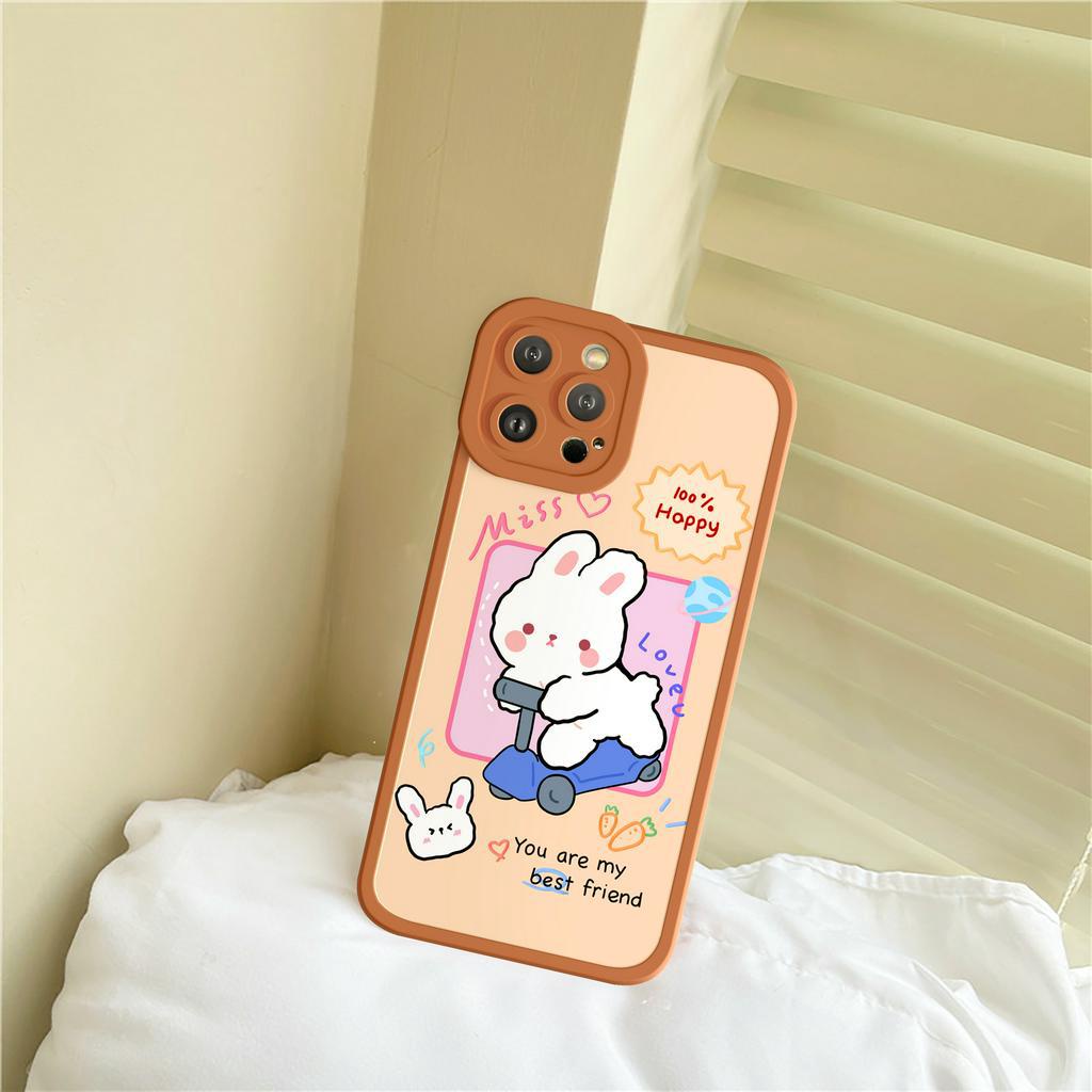 Ốp lưng iphone Miss Bear cạnh vuông 6/6plus/6s/6splus/7/7plus/8/8plus/x/xs/11/12/13/14/pro/max/promax/plus/shin/case