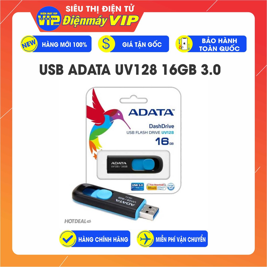 USB ADATA UV128 16GB 3.0