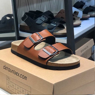 Dép quai ngang đế trấu nam nữ unisex 2 khoá thời trang