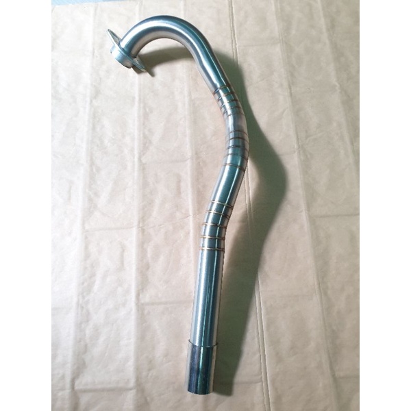 Cổ pô EXCITER 150 MX KING cổ inox 304 nối pô zin, tặng khâu nối pô.