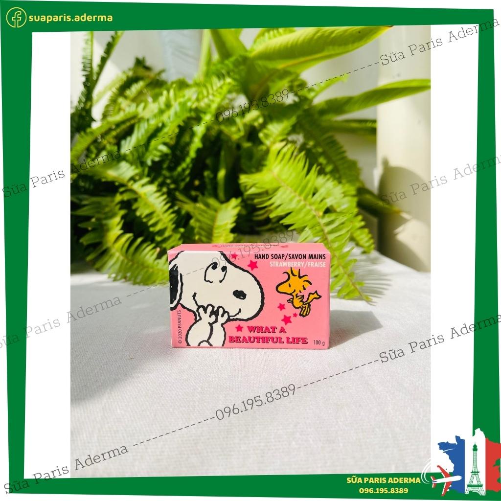 Xà bông rửa tay trẻ em hình Snoopy bánh 100gr, an toàn lành tính, mùi rất dễ chịu cho bé iu_Sữa Paris Aderma